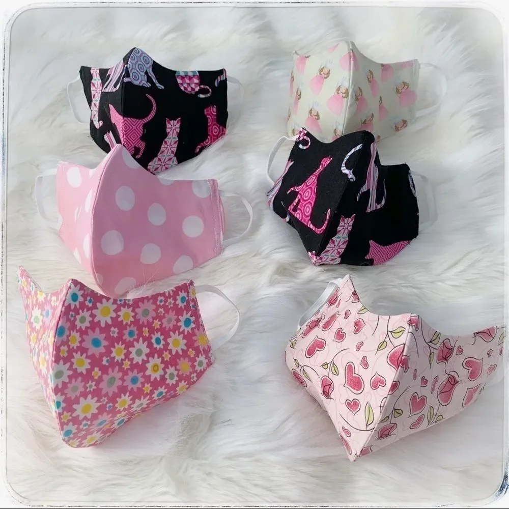 Handmade kids masks (select 3!)